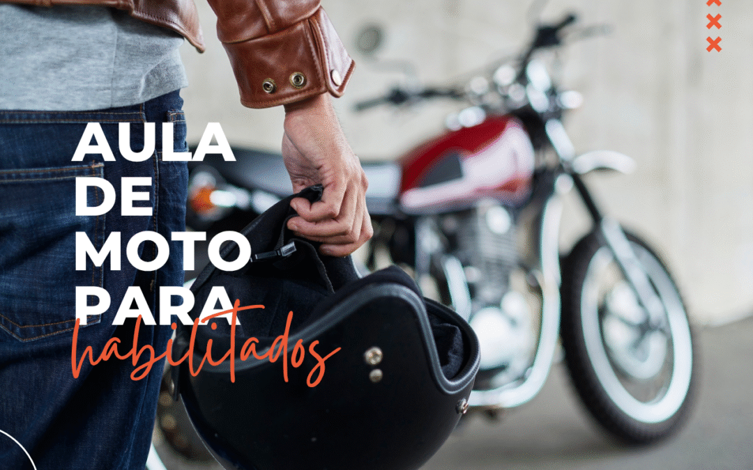 Pilote sem medo: O segredo da confiança está na aula de moto para habilitados